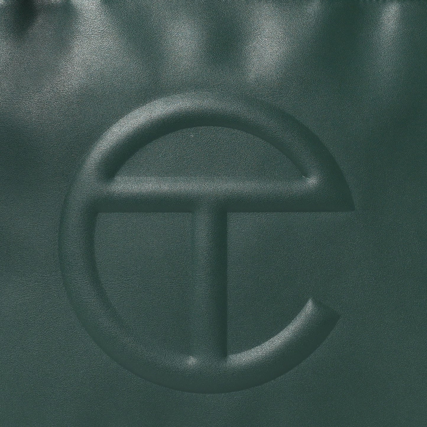 Vegan Leather Medium Shopping Bag Dark Olive