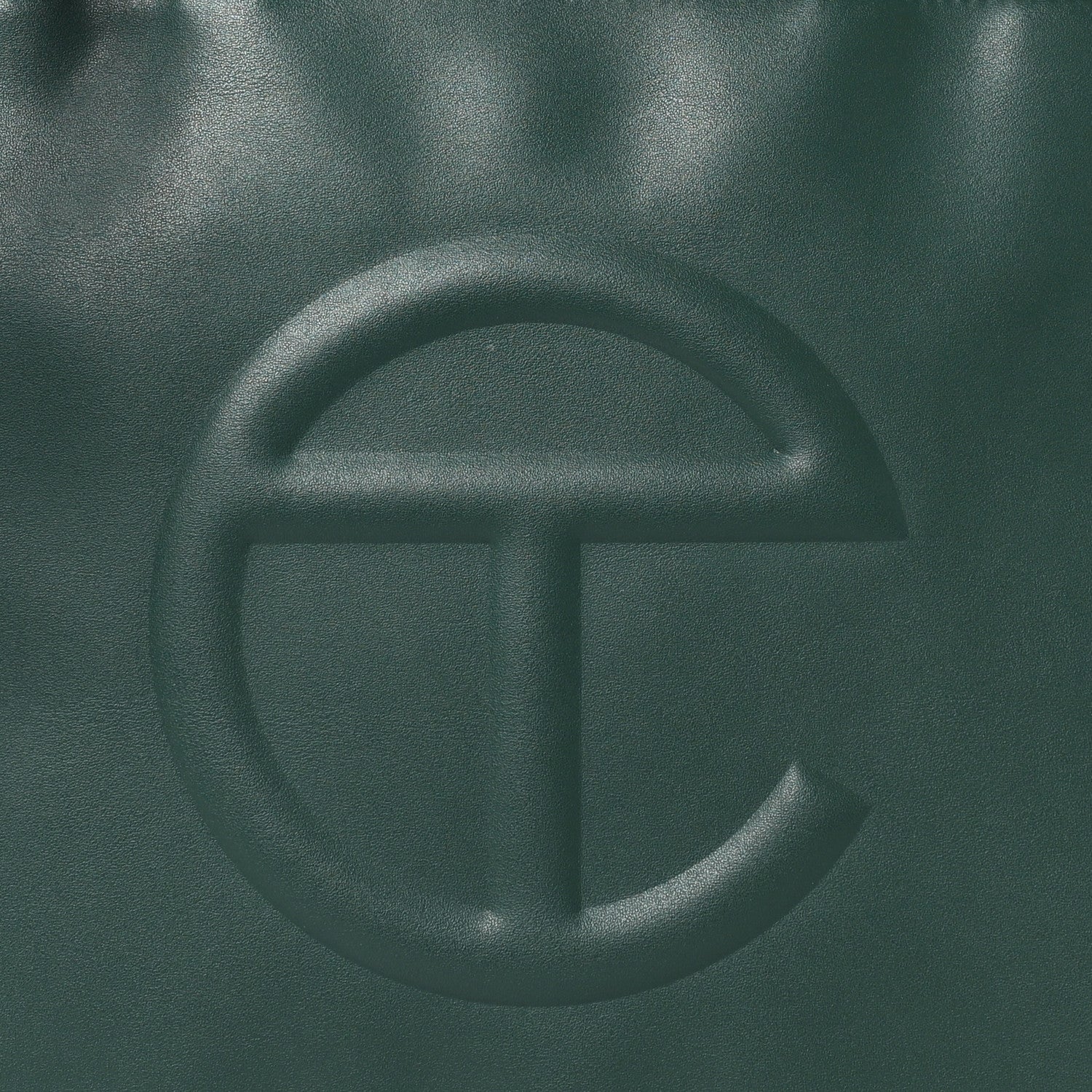Telfar Vegan Leather Medium Shopping Bag Dark Olive 7 of 9