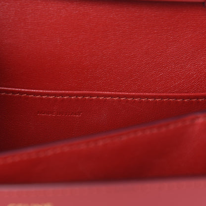 Celine Box Calfskin Teen Classic Box Flap Bag Red 7 of 17