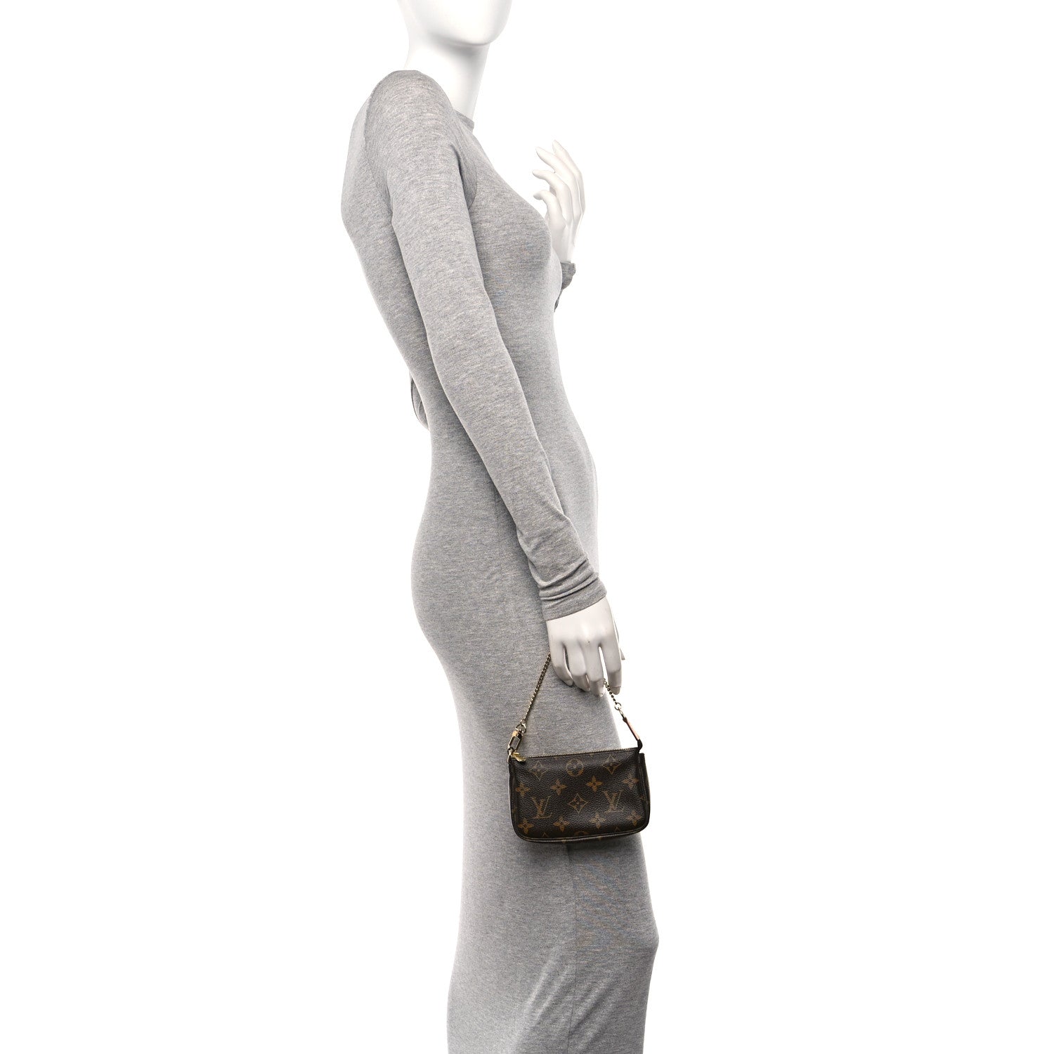 Louis Vuitton Monogram Mini Pochette Accessories 2 of 10