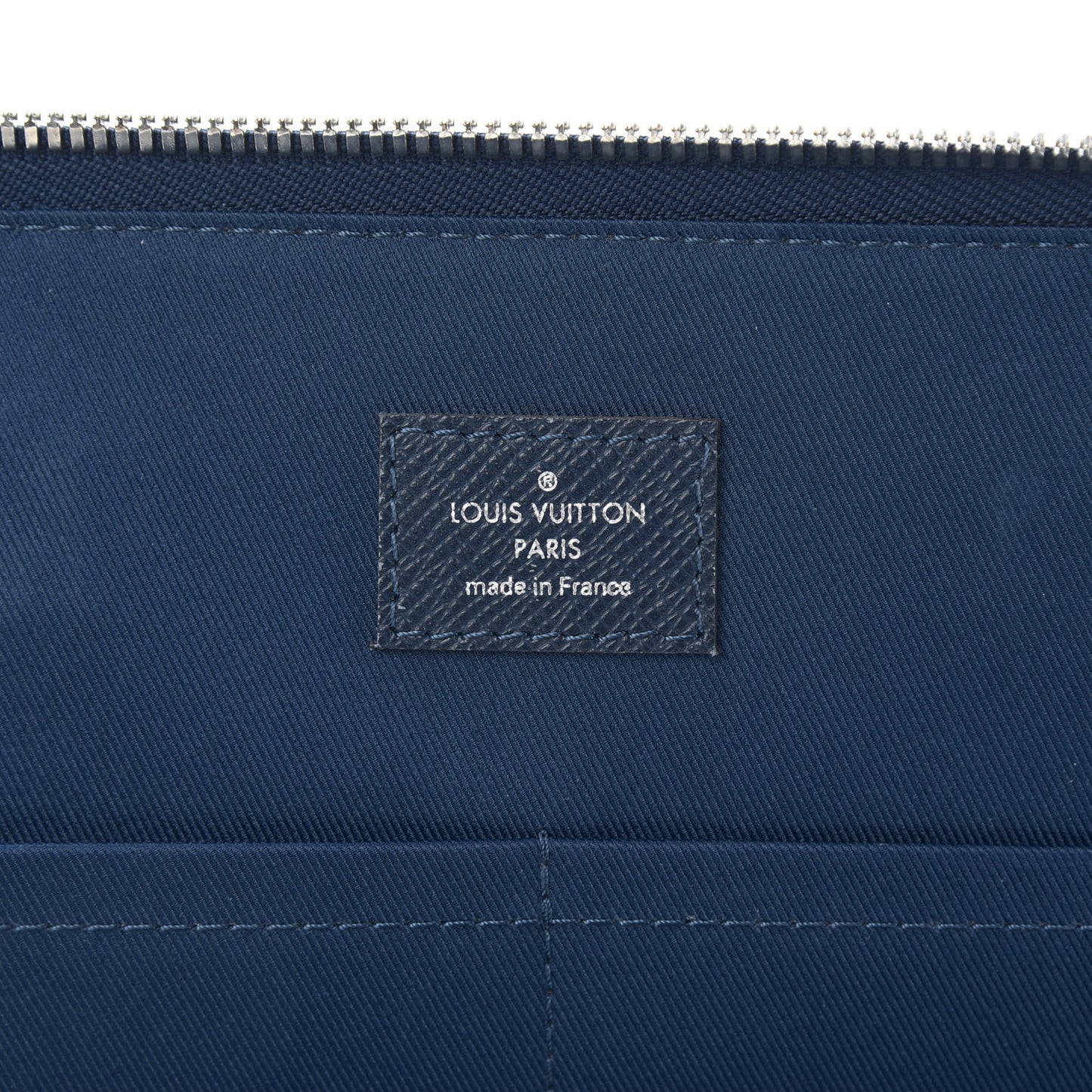Taiga Porte-Documents Slim Bleu Marine