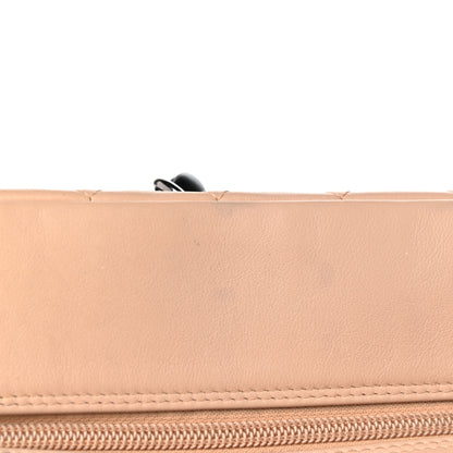 Chanel Calfskin Quilted Large Cambon Multipocket Reporter Beige Black 13 of 17