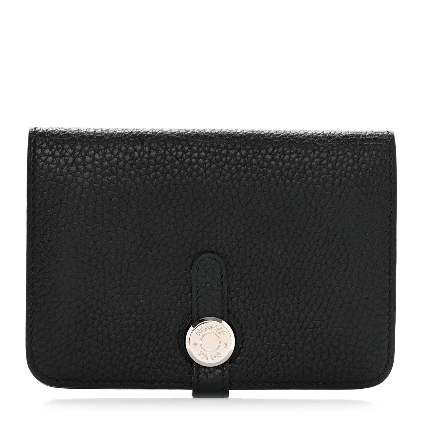 Togo Dogon Compact Wallet Black