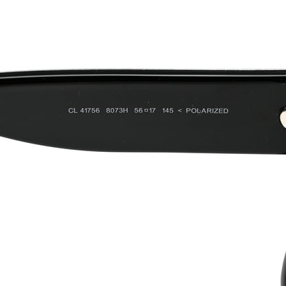 Celine Polarized ZZ Top Sunglasses CL 41756 Black 5 of 7