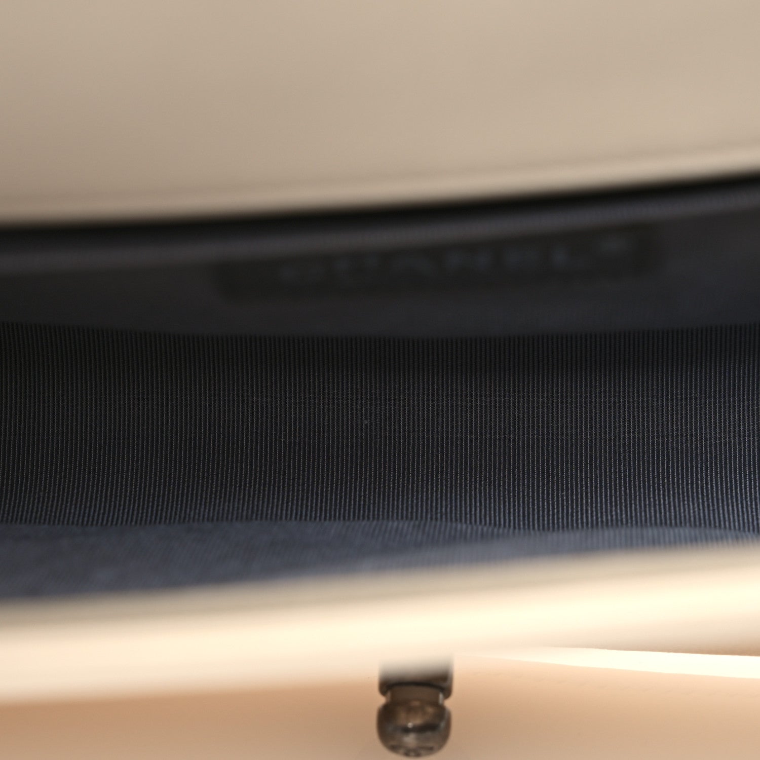 Chanel Calfskin Double Stitch Medium Boy Flap White 5 of 13