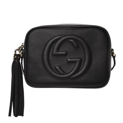 Gucci Pebbled Calfskin Small Soho Disco Bag Black 1 of 7