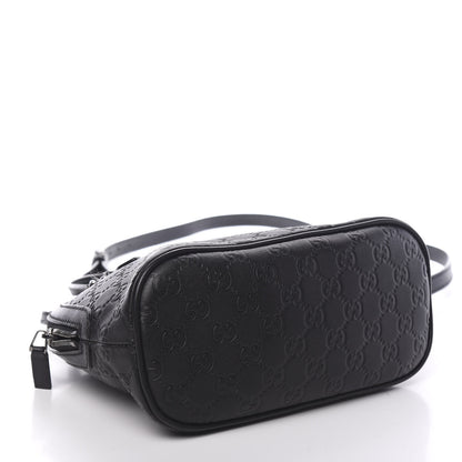Gucci Guccissima Mini Dome Bag Black 3 of 10