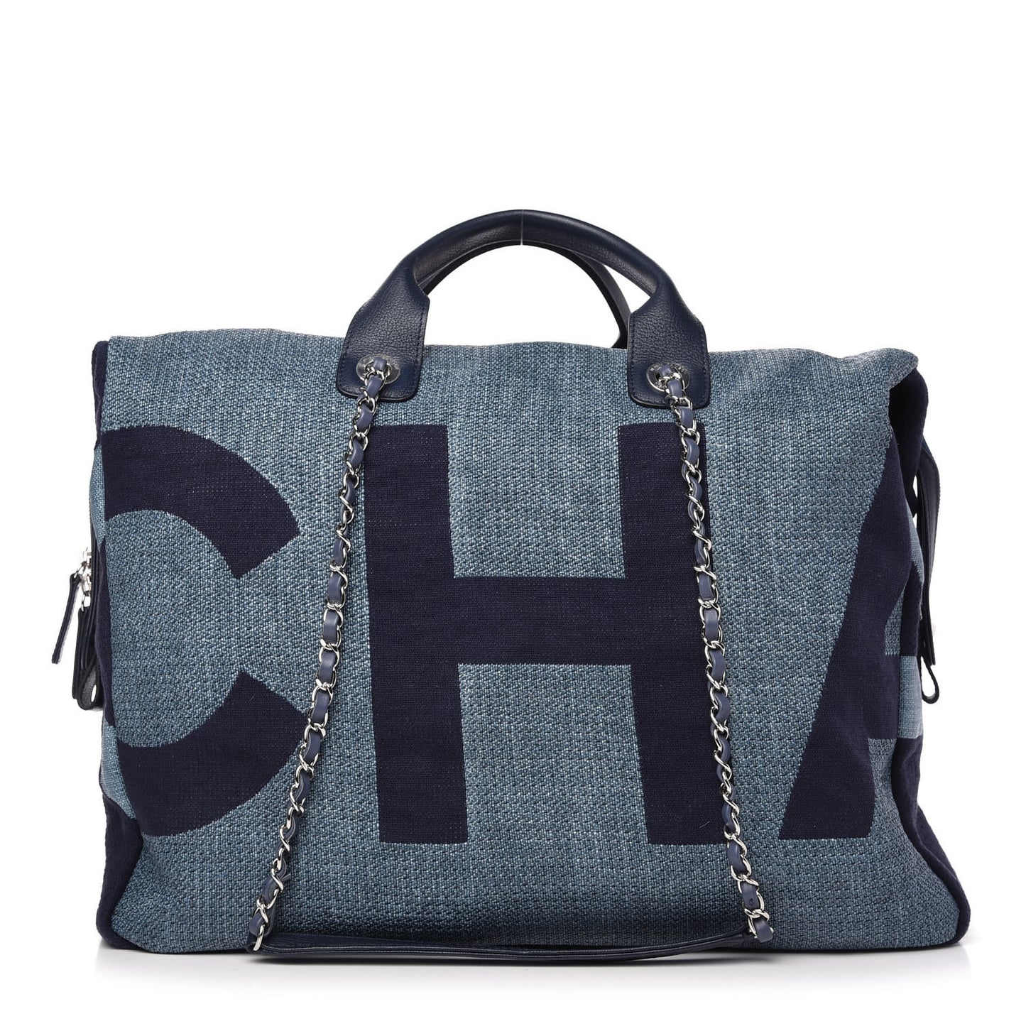 Canvas Maxi Bowling Bag Blue