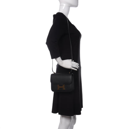 Hermes Epsom Constance 18 Black 2 of 10