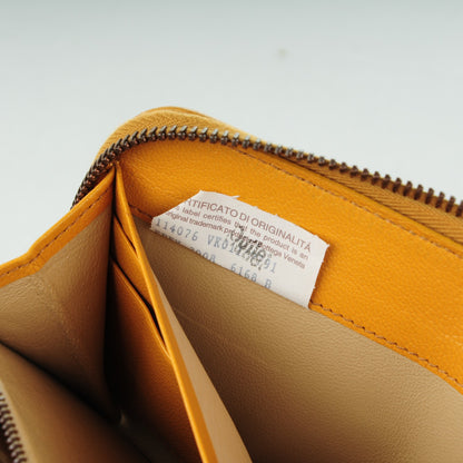 Bottega Veneta Nappa Intrecciato Bi-Color Zip Around Wallet 9 of 9