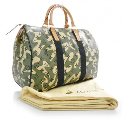 Louis Vuitton Monogramouflage Speedy 35 3 of 9