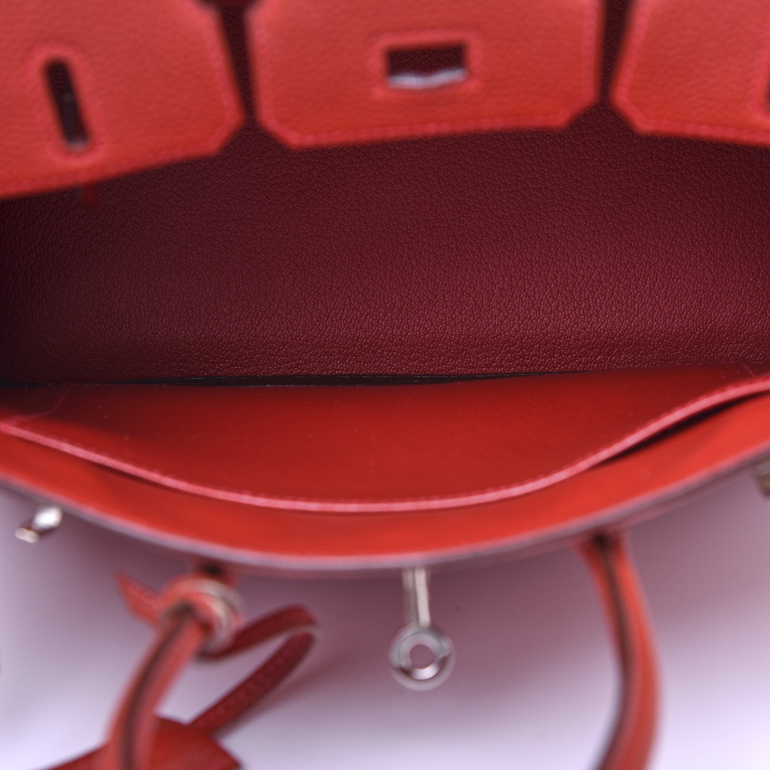 Hermes Togo Birkin 25 Rouge Vif 7 of 31