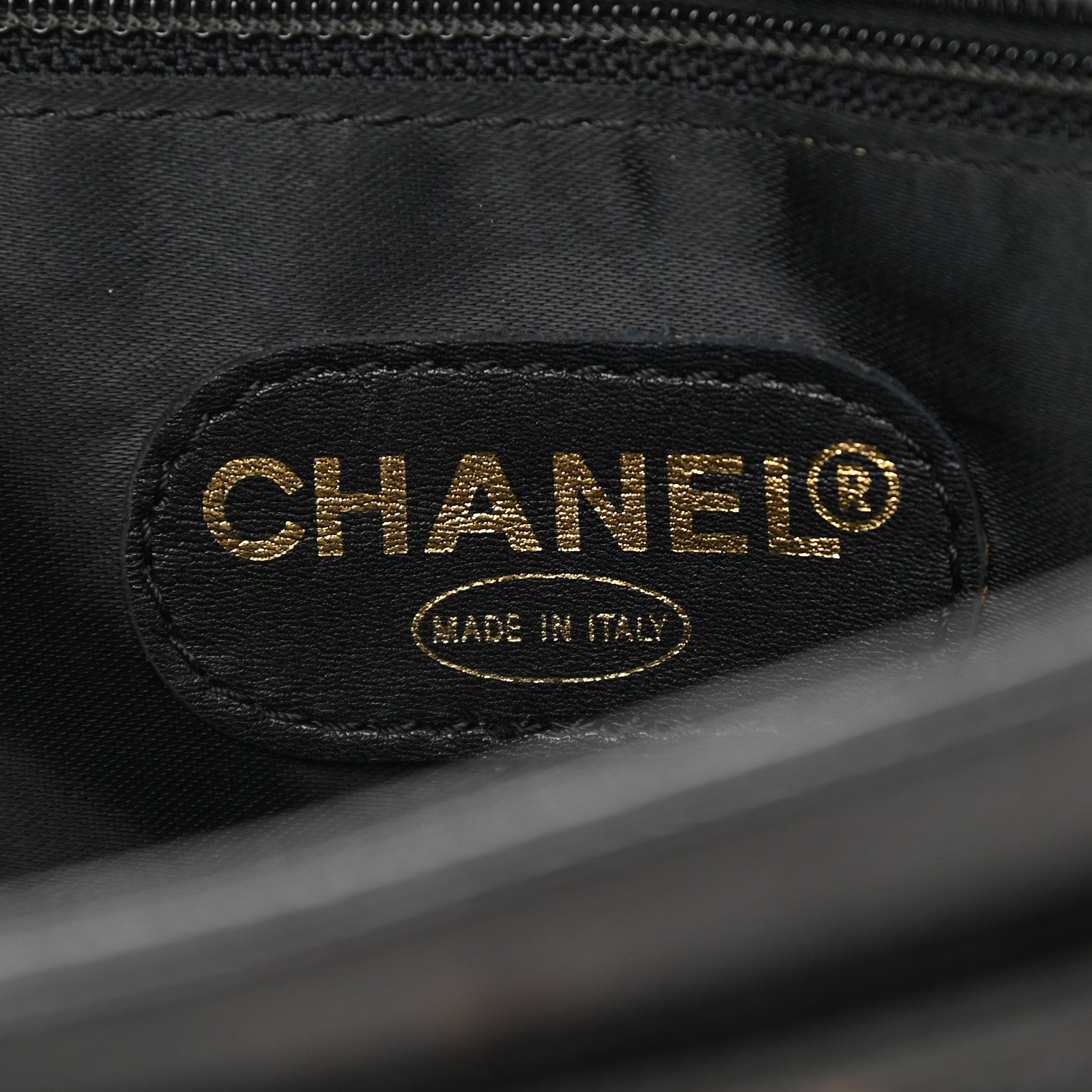 Chanel Caviar CC Shopper Tote Black 5 of 7