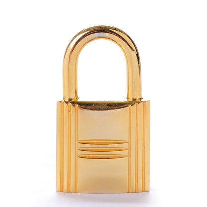 Hermes Gold Plated HAC 40 Cadena Lock and Key Set 2 of 6