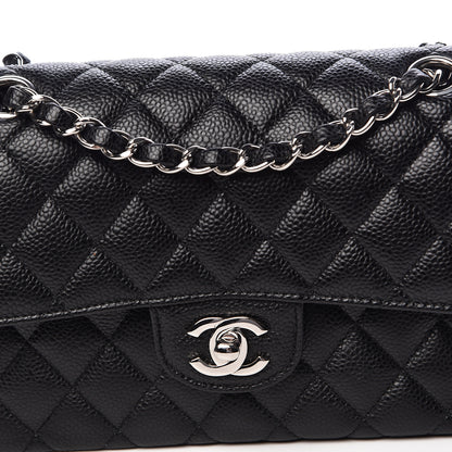 Chanel Caviar Quilted Small Double Flap Black 8 of 13