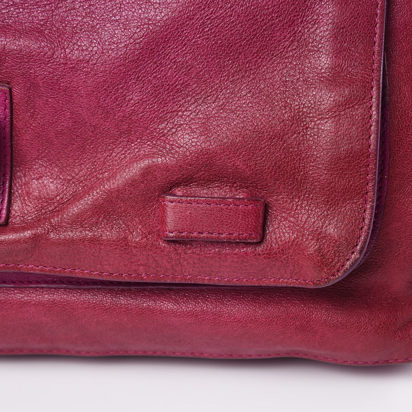 Lambskin Large Bi-Color PS1 Satchel