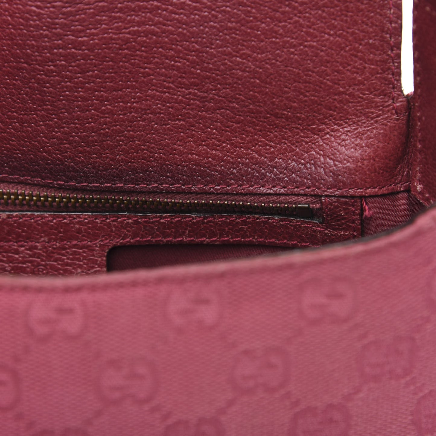 Monogram Horsebit Chain Flap Bag Fuchsia