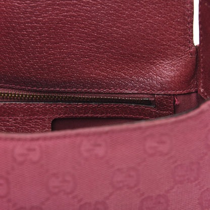 Gucci Monogram Horsebit Chain Flap Bag Fuchsia 11 of 11