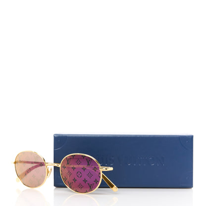 Louis Vuitton LV Bright Round Sunglasses Z2429U Pink 9 of 9