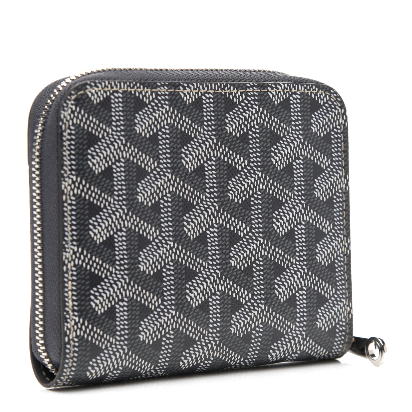 Goyardine Compact Wallet Grey