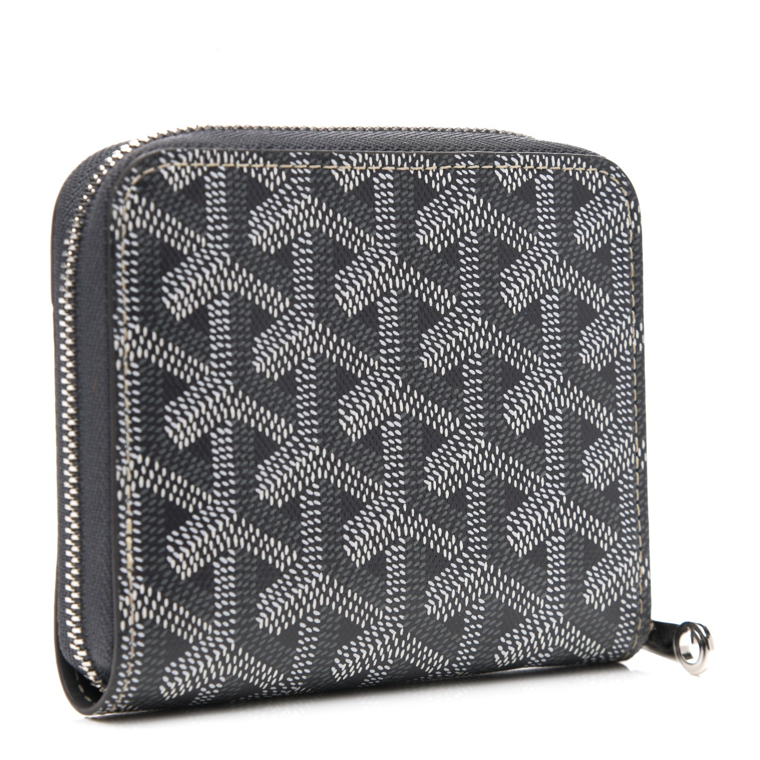 Goyard Goyardine Compact Wallet Grey 3 of 6