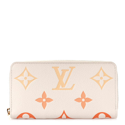 Louis Vuitton Empreinte Monogram Giant Zippy Wallet Degrade Neutral 1 of 9