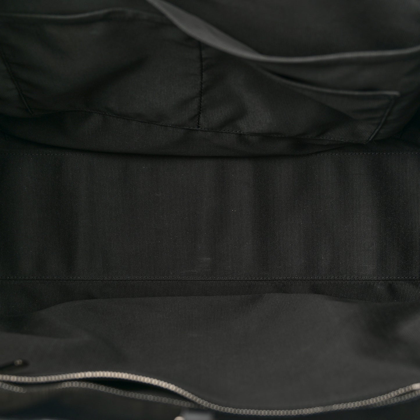Canvas Never Still Large Tote Black