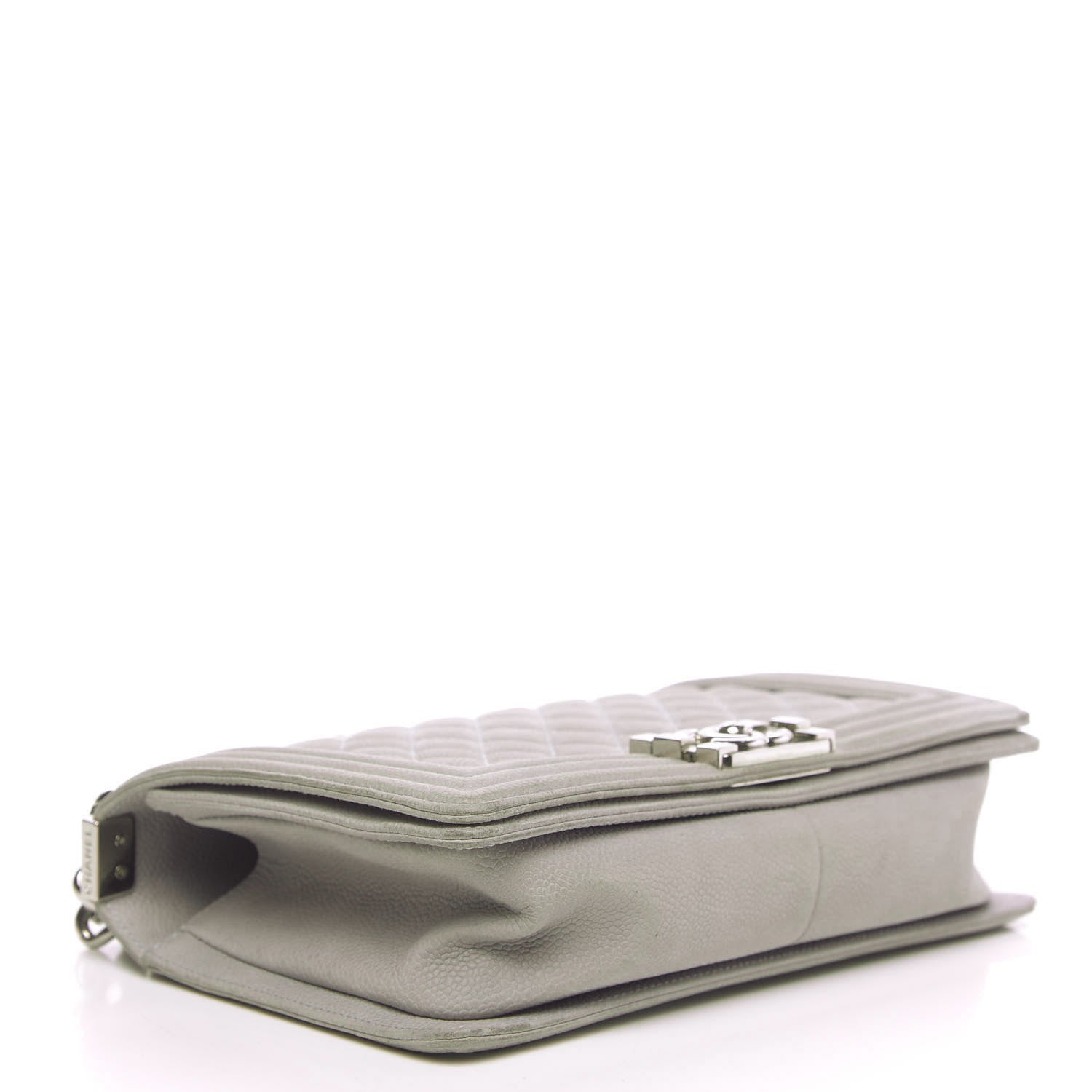 Chanel Iridescent Caviar Quilted Medium Boy Flap Grey 4 of 18