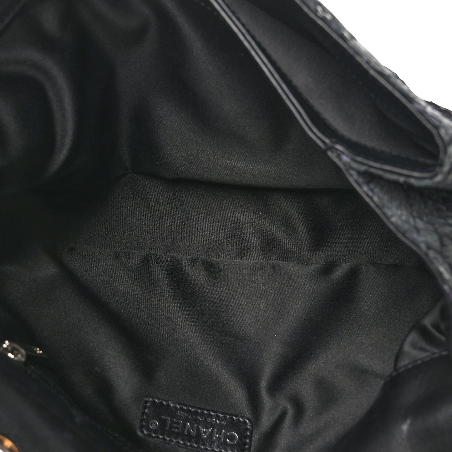 Snakeskin Ultimate Stitch Flap Black