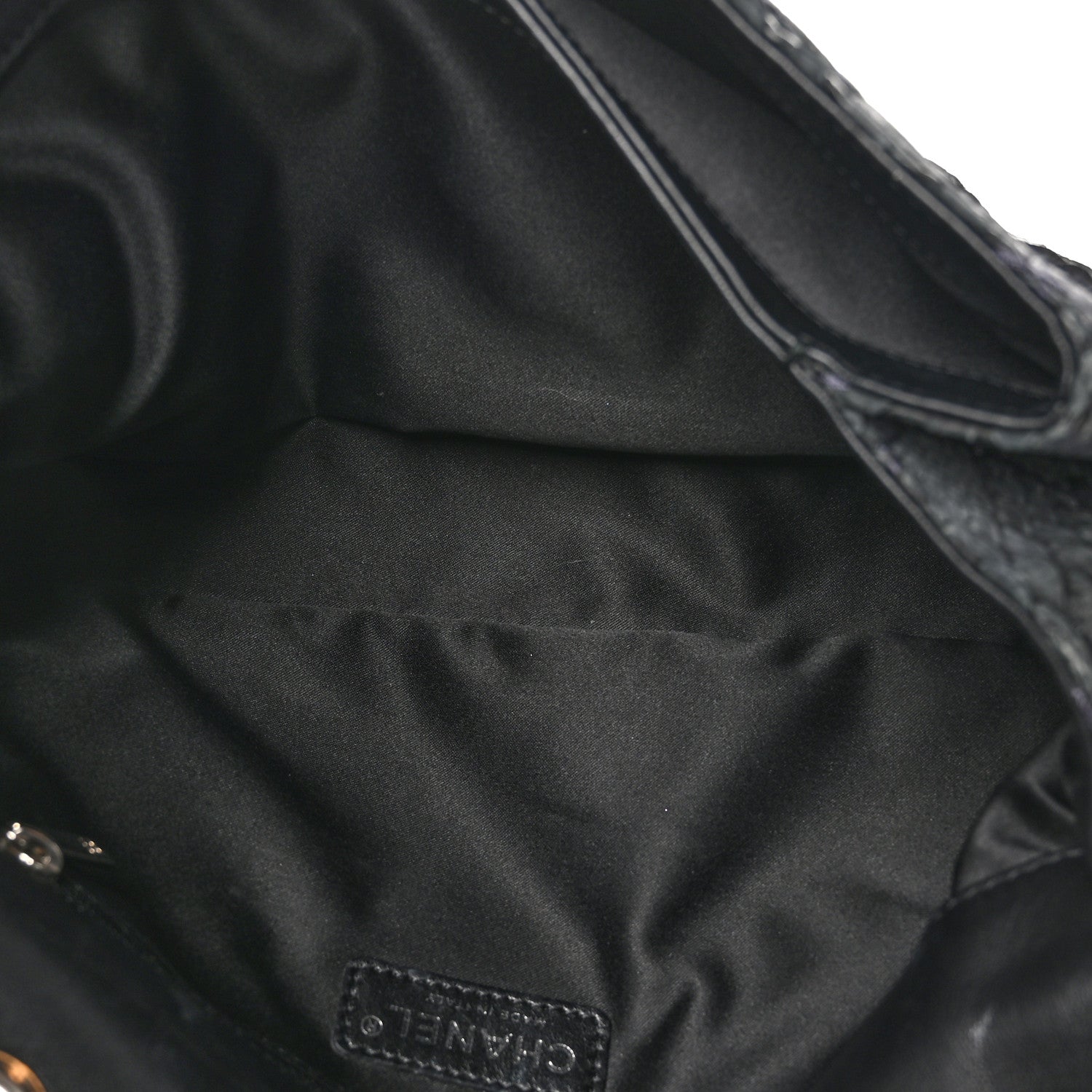 Chanel Snakeskin Ultimate Stitch Flap Black 5 of 11