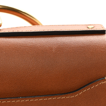 Chloe Calfskin Suede Medium Nile Bracelet Bag Caramel 10 of 10