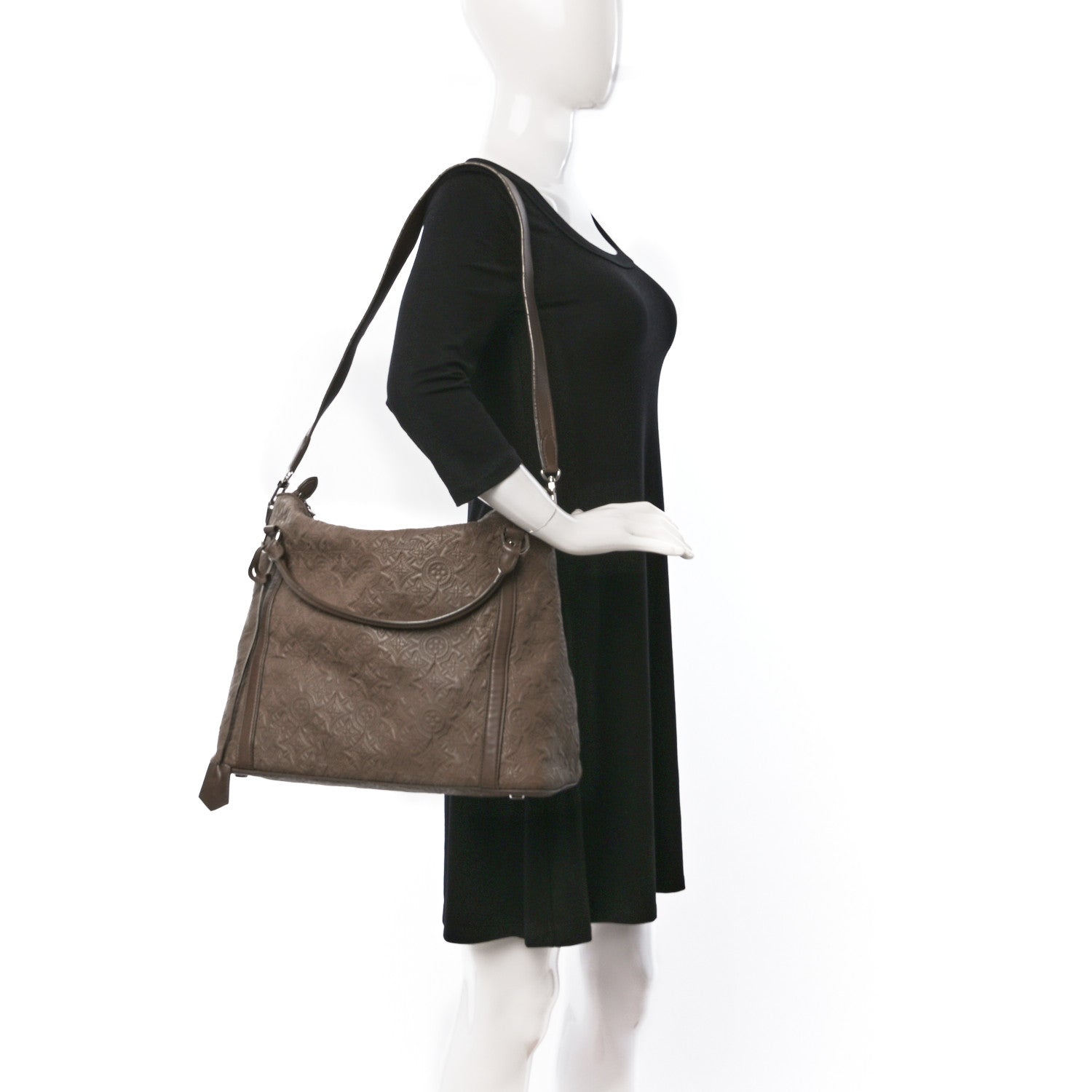Louis Vuitton Monogram Lambskin Antheia IXIA GM 2 of 13