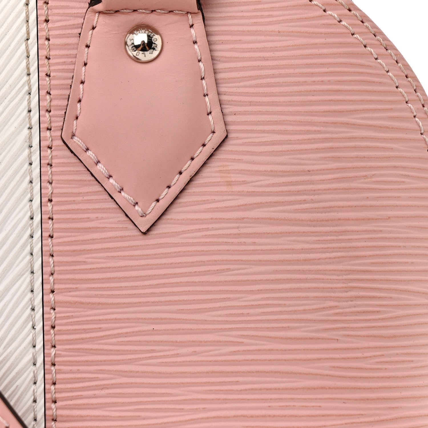 Louis Vuitton Epi Stripe Alma BB Rose Ballerine 12 of 13