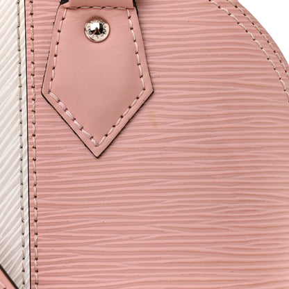 Louis Vuitton Epi Stripe Alma BB Rose Ballerine 12 of 13