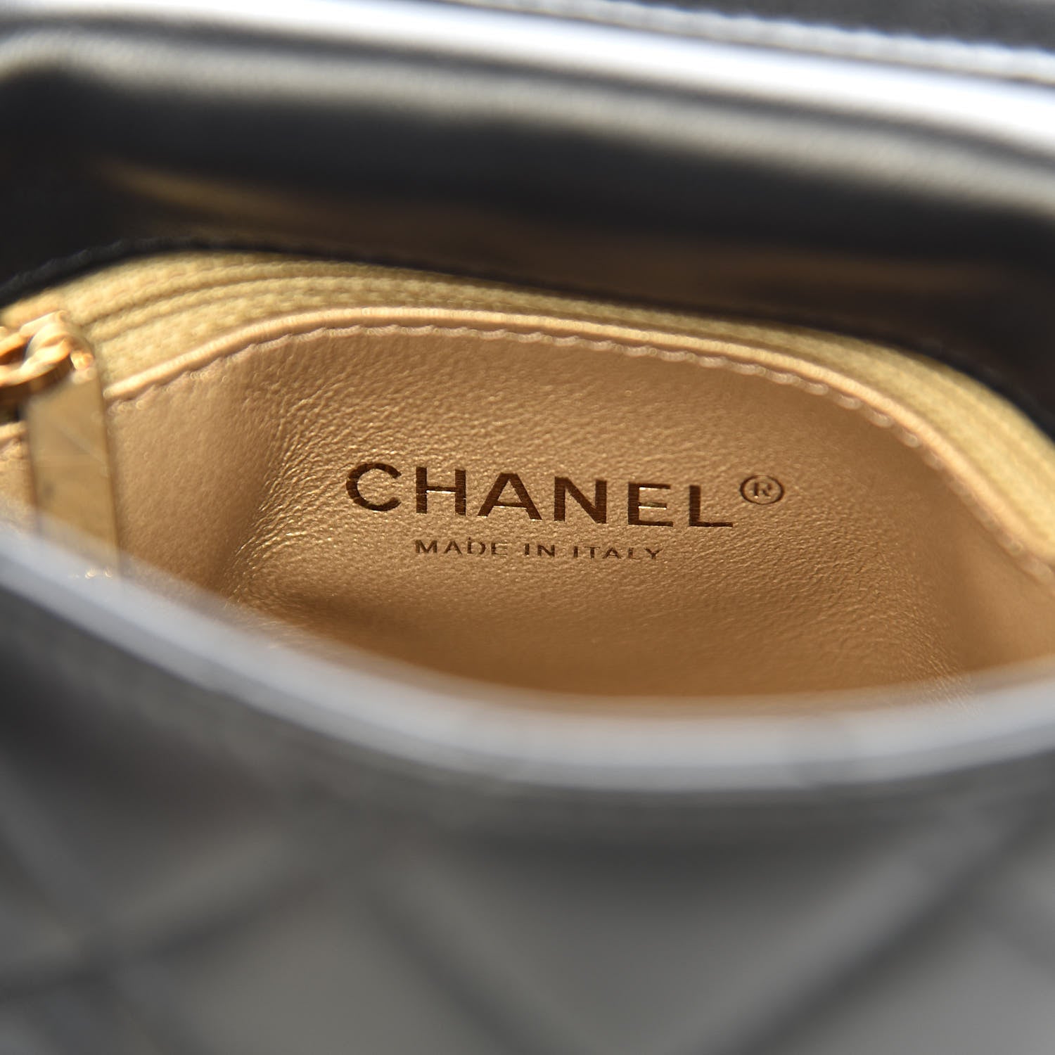 Chanel Lambskin Quilted Side-Packs Black 7 of 13