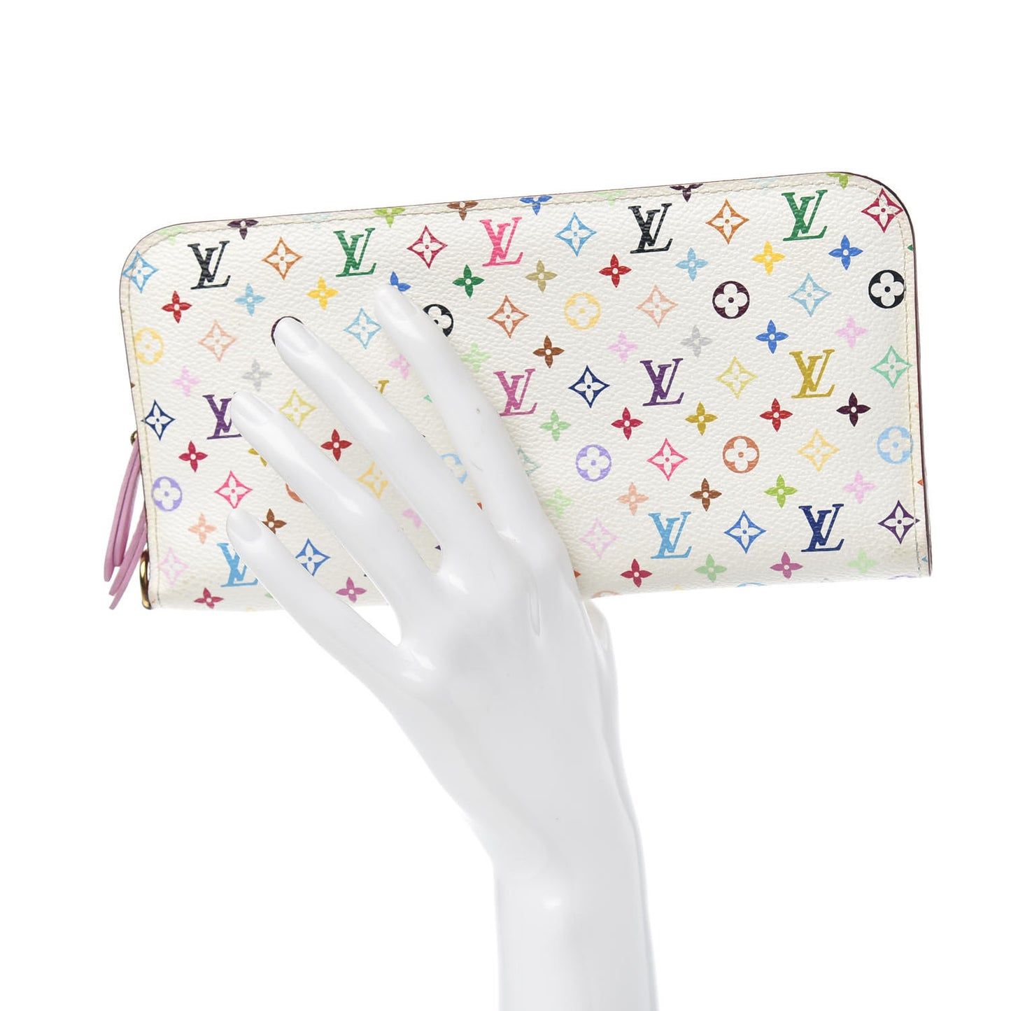 Monogram Multicolor Insolite Wallet White Litchi