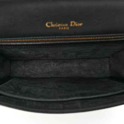 Christian Dior Lambskin Studded Medium Diorama Flap Bag Black 5 of 9