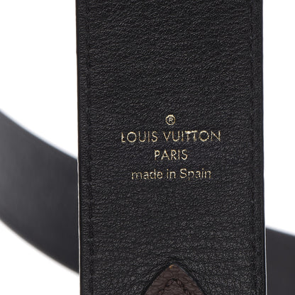 Louis Vuitton Monogram Bandouliere Shoulder Strap Black 3 of 4