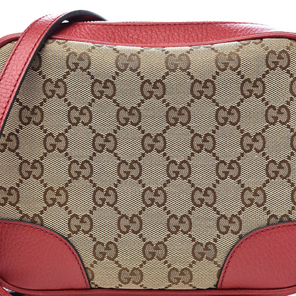 Gucci Monogram Mini Bree Messenger Bag Red 10 of 10
