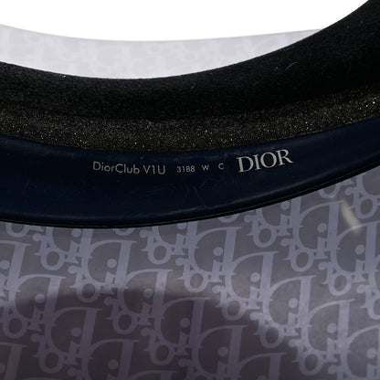 Christian Dior Oblique DiorClub V1U Sun Visor Blue 7 of 8