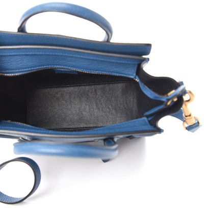 Celine Goatskin Nano Luggage Sea 5 of 9