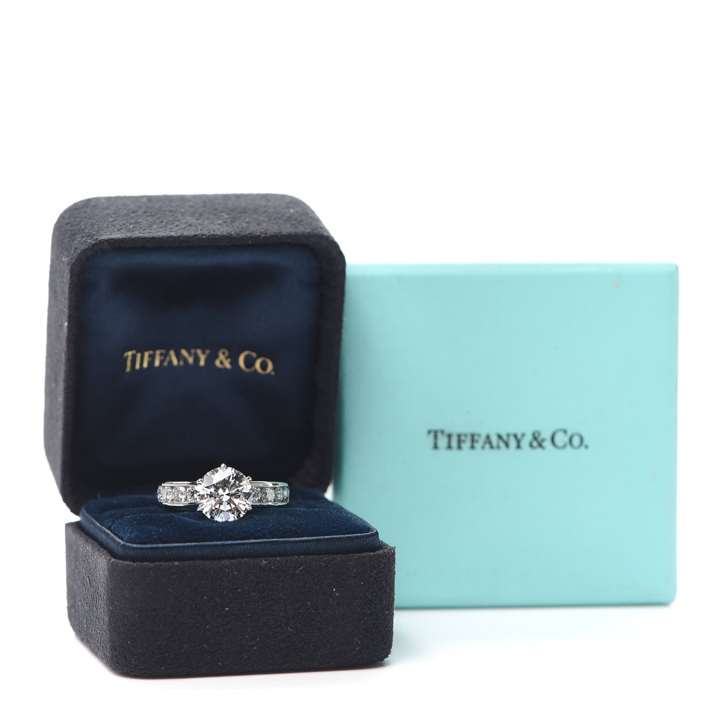Platinum Diamond 2.23ct Engagement Ring 50 5.25