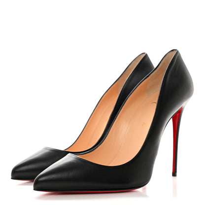 Christian Louboutin Shiny Nappa Pigalle Follies 100 Pumps 41 Black 3 of 13