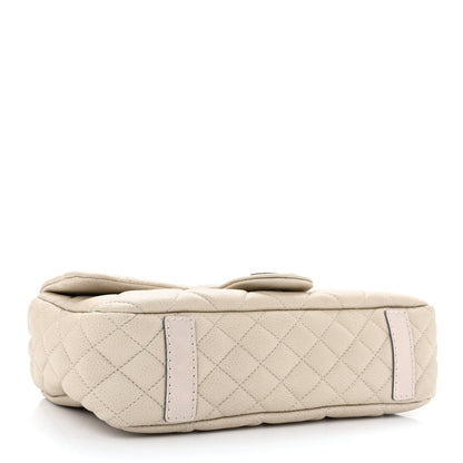 Chanel Caviar Quilted Coco Casual Flap Ivory 4 of 10