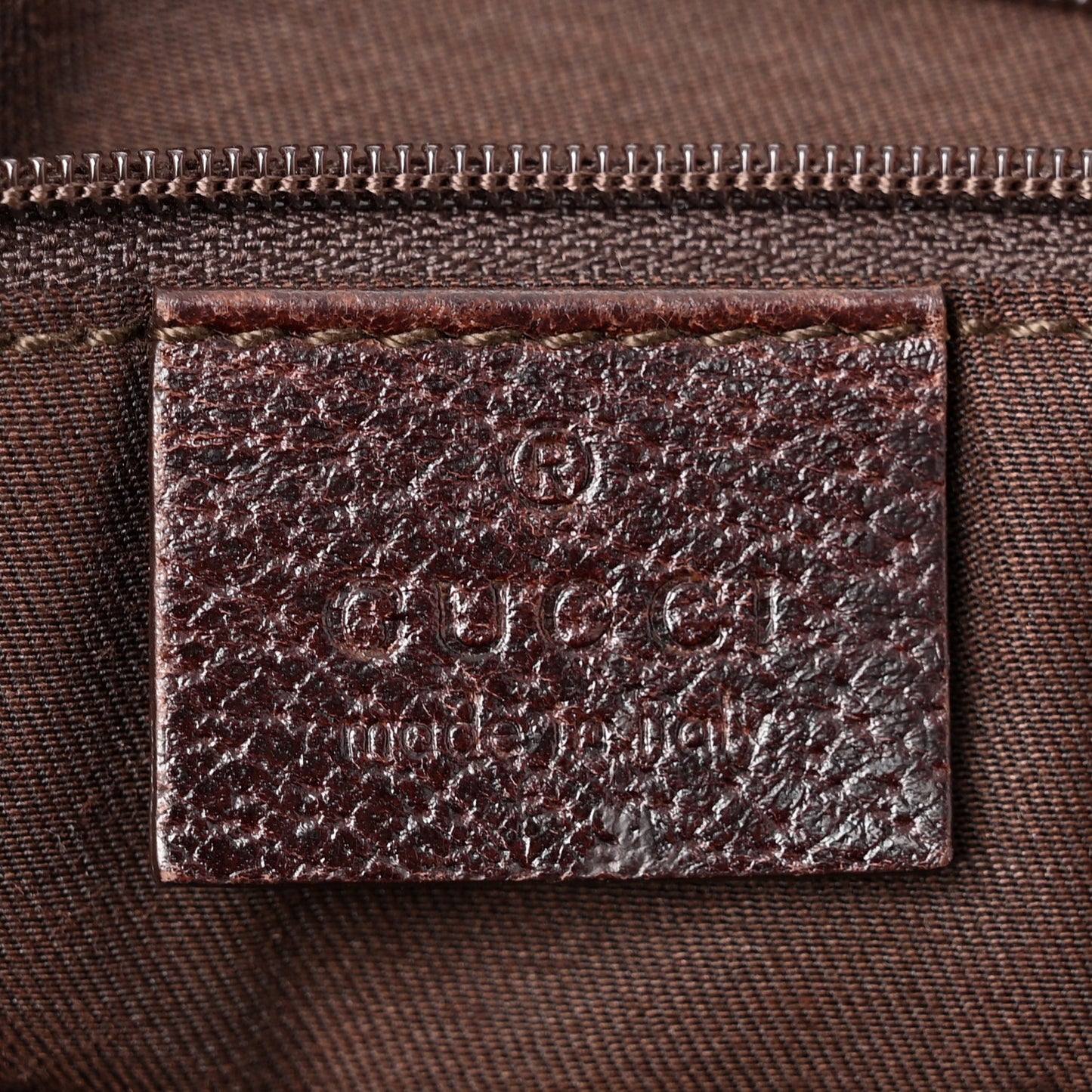 Monogram Medium Princy Tote  Dark Brown