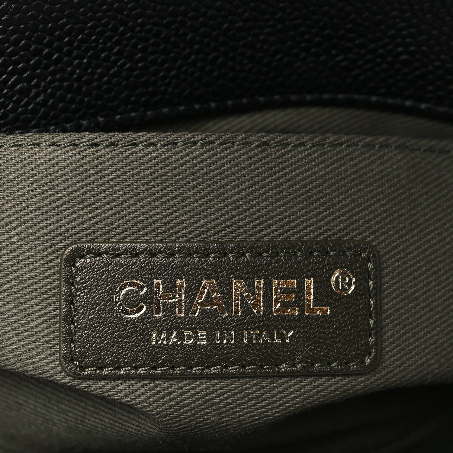 Chanel Caviar Quilted Medium Boy Flap Black 6 of 11