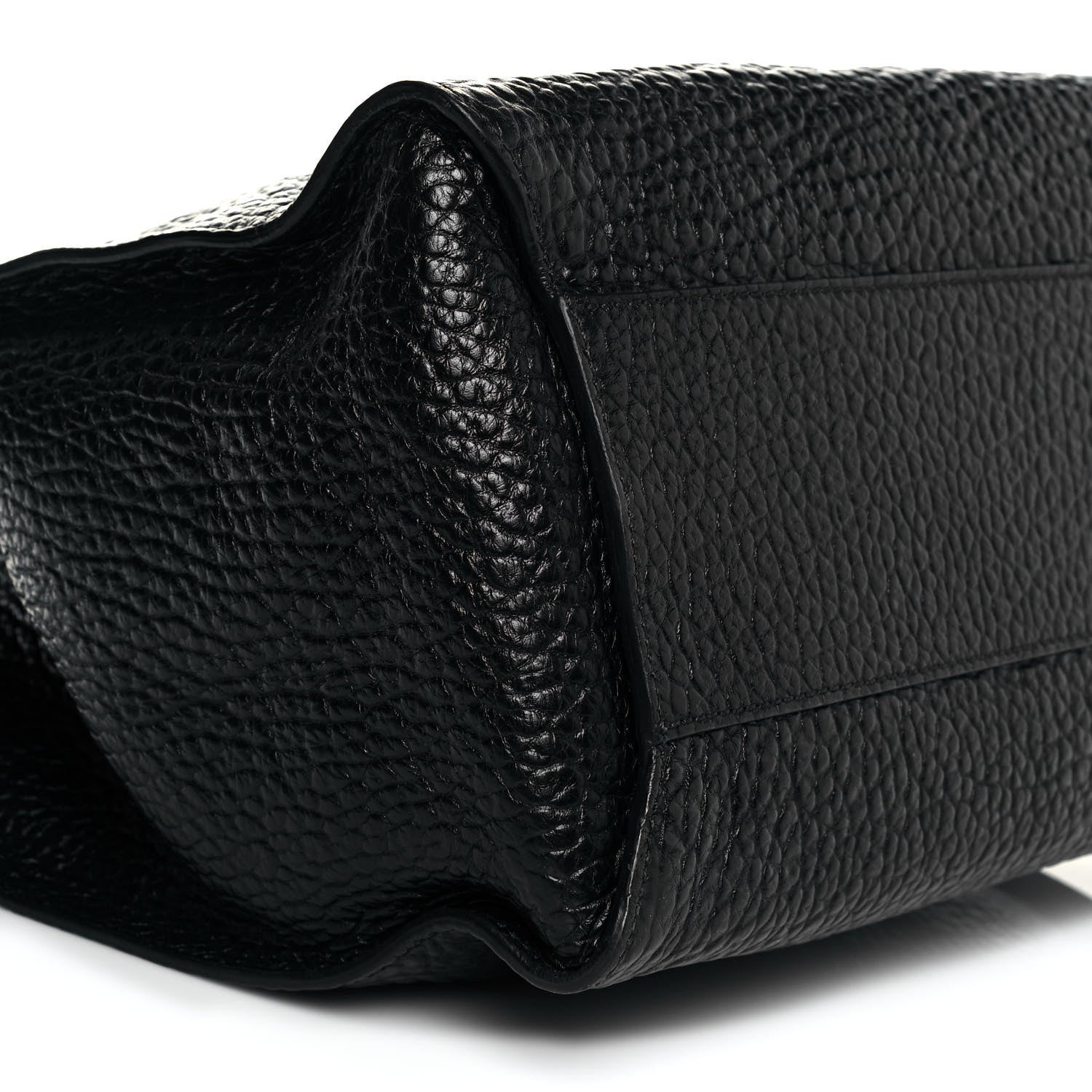 Burberry Signature Grain Medium Woodbury Tote Black 9 of 10