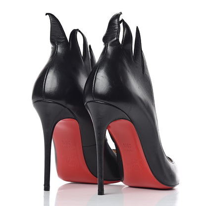 Christian Louboutin Shiny Nappa Victorina 100 Pumps 35.5 Black 4 of 14