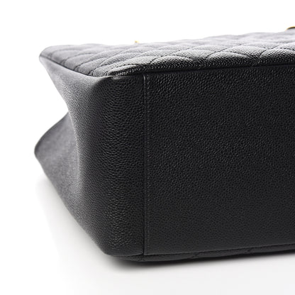 Chanel Caviar Quilted Grand Shopping Tote GST Black 8 of 11