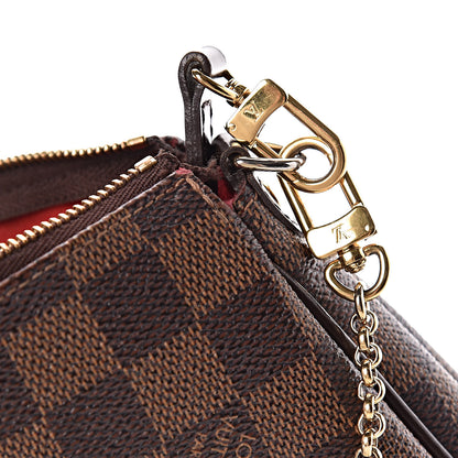 Louis Vuitton Damier Ebene Eva Clutch 6 of 15